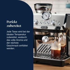Espressor cafea DeLonghi La Specialista Arte, inox, 3 temperaturi, sistem LatteArt - Img 4