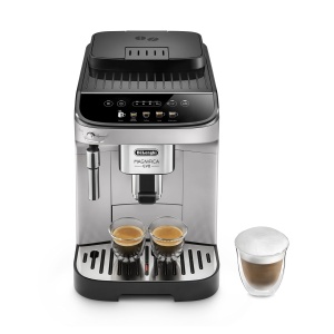 Espressor cafea DeLonghi Magnifica Evo, 250g boabe, argintiu, cu spumator de lapte