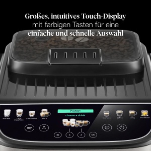 Espressor cafea DeLonghi Magnifica Evo Next, 13 bauturi, touch display, titan - Img 7