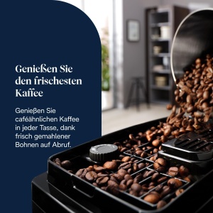 Espressor cafea DeLonghi Magnifica Start ECAM220.91.B, 250g, 5 bauturi, LatteCrema, Negru - Img 3