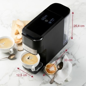 Espressor cafea DOMO DO748K 4-in-1, 1.5L, Touch, pentru Nespresso si Dolce Gusto - Img 5