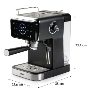 Espressor cafea DOMO DO757K 20 Bar, 1.5 L, Touchscreen - Img 9
