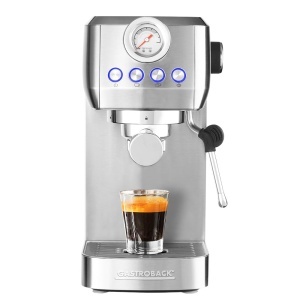 Espressor cafea Gastroback Design Espresso Piccolo Pro, 15 bar, argintiu - Img 10