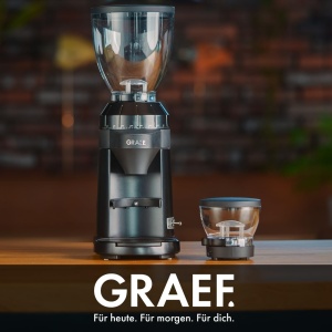 Espressor cafea GRAEF EliteGrindX CM8002, 350 g, 128 W, Negru-Mat - Img 2