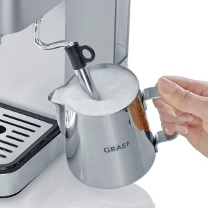 Espressor cafea Graef Salita ES400, 1.25L, 1400W, argintiu - Img 3