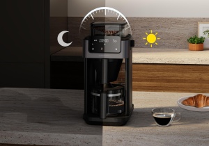Espressor cafea Grundig KM 9518, 10 cesti, cu mojar integrat - Img 4