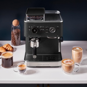 Espressor cafea KitchenAid 5KES6551 cu moara, 15 bari, negru - Img 8