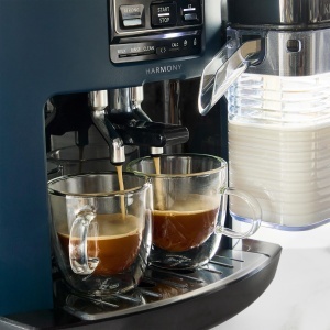 Espressor cafea Krups Harmony Milk EA5094E0, 5 specialitati, compact, albastru - Img 4