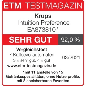 Espressor cafea Krups Intuition Preference EA873810, touchscreen 3.5, 11 bauturi - Img 2