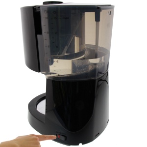 Espressor cafea Melitta Enjoy Top, capacitate 10 cesti, negruotel inoxidabil - Img 8