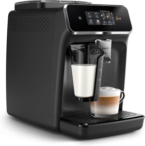 Espressor cafea Philips 2300 Series EP233010, 4 bauturi, Touchscreen, Mattschwartz - Img 2