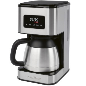 Espressor cafea ProfiCook PC KA 1300, 8-10 cesti, 900W, inox
