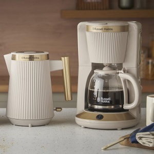 Espressor cafea Russell Hobbs Bronte, 1,25 l, 10 cesti, steingrau - Img 12