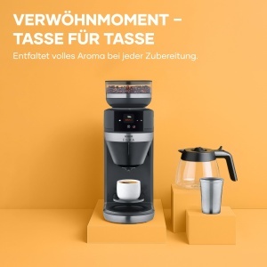 Espressor cafea Severin Filka, 2L, 1520W, Negru - Img 4