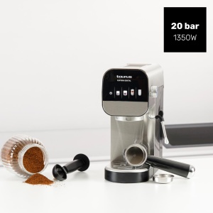 Espressor cafea Taurus 1350 W, 20 bar, 900 ml, inox - Img 2