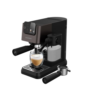 Espressor Grundig KSM 6430 20 Bar Touchscreen Rezervor lapte integrat Dark InoxNegru - Img 8