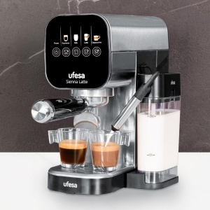 Espressor Ufesa Sienna Latte 20 Bar Touchpanel Compact Thermoblock - Img 2