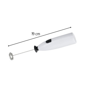 Fackelmann 42317 Spumator de lapte manual otel inoxidabil argintiualb - Img 3