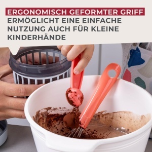 Fackelmann Schneebesen 20cm Roz Ergonomic Inox Spalare Usoara - Img 4