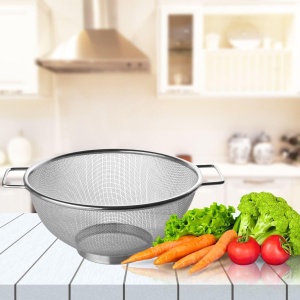 Fackelmann Sieb 26 cm Inox Ergonomic Cu Design Fin - Img 2