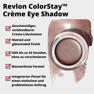 Fard de pleoape crema Revlon ColorStay Karamel 710, rezistent 24 ore - Img 2