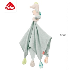 Fehn Schmusetuch Seepferd 054064 Jucarie pentru Nou-Nascuti 42 cm Material Moale - Img 5
