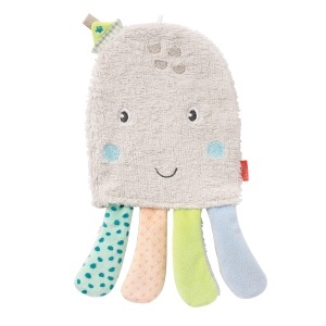 Fehn Waschhandschuh Oktopus 054576 Material Frottee si Velours 25 cm