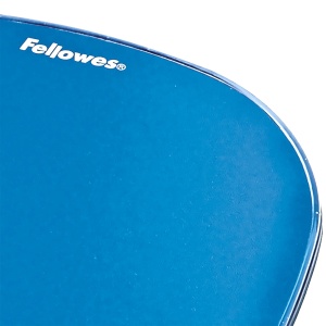 Fellowes Mouse Pad cu suport pentru incheietura mainii Cristale - cu umplutura cu gel moale - ergonomic - lavabil - pentru birou si birou de acasa, scoala si jocuri - culoare: albastru - Img 7