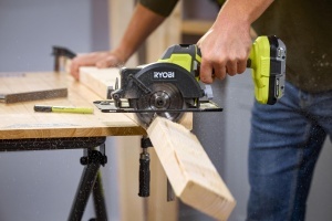 Ferastrau circular fara fir RYOBI R18CS115-0, 18V, 115 mm, compact - Img 3