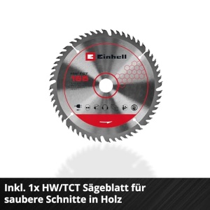 Ferastrau cu acumulator profesional Einhell TP-PS 18/165 Li BL - Solo Power X-Change (panza de ferastrau 18 V, O 165 mm, fara perii, adancime de taiere 56 mm, reglare fara unelte, fara baterie) - Img 10