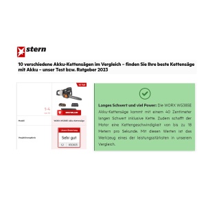 Ferastrau electric cu acumulator WORX WG385E.9, 40V, 40 cm, fara acumulator si incarcator - Img 2