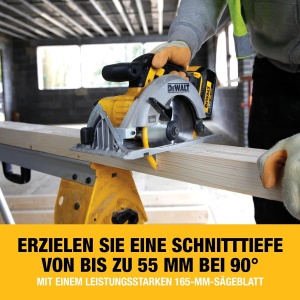 Ferma de taiat DEWALT DCS391NT-XJ, 18V, 165 mm, 760W, incl. TSTAK - Img 2