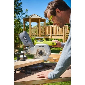 Feronerie cu acumulator RYOBI R18MS216-0, 18V, 70x270mm, cu laser - Img 4