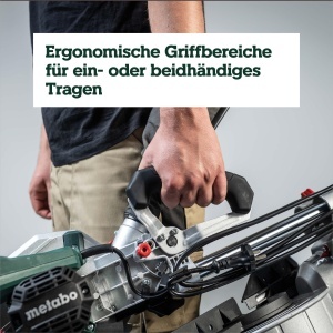 Feronerie de taiere Metabo KGS 254 M, cu functie de taiere precisa si 2 panze - Img 7
