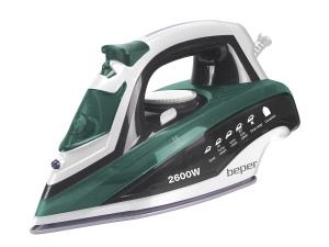 Fier de calcat Beper P204FER003, 2600 W, 400 ml, functie auto-curatare