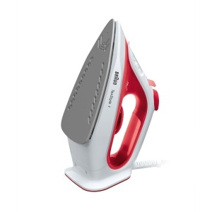 Fier de calcat Braun TexStyle 1 SI1019RD 1900W Abur 120 gmin Talpa antiaderenta Rosu - Img 3