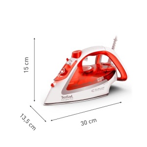 Fier de calcat cu abur Tefal FV5738 Easygliss Plus 2800 W 45 gmin reglarea automata a volumului de abur 230 gmin explozie de abur 3 zone de abur Abur  - Img 10