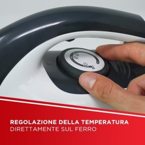 Fier de calcat cu aburi Polti Vaporella Simply VS10 12, 1.5L, 2200W, gri si alb - Img 8