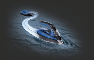 Fier de calcat Rowenta Freemove DE5010, 2400W, design ergonomic, fara cablu - Img 4