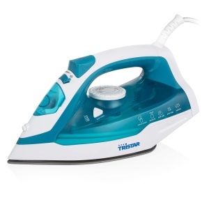 Fier de calcat Tristar ST-8320, 2600W, talpa ceramica, rezervor 370ml, alb-turcoaz