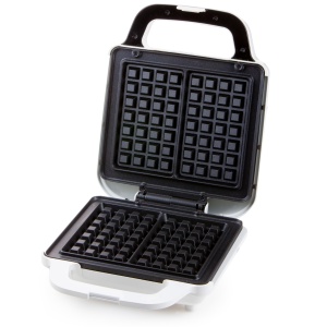 Fier de vafe DOMO DO9222W 'Tasty waffle' - vafe dreptunghiulare 4x7 din otel inoxidabil cu control al temperaturii - Img 2