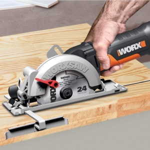 Fierastrau circular compact Worx WX439, 480W, adancime taiere 46 mm, lama 120 mm - Img 7