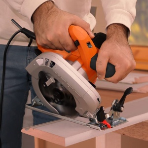 Fierastrau circular WORX WX445, 1600W, LaserGuide, unghi reglabil, disc 190mm - Img 6