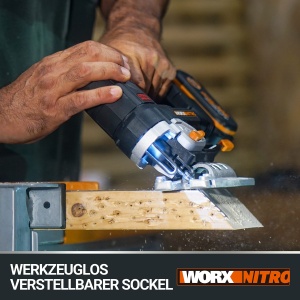 Fierastrau pendular WORX Nitro WX542 20V Motor fara perii Negru - Img 3