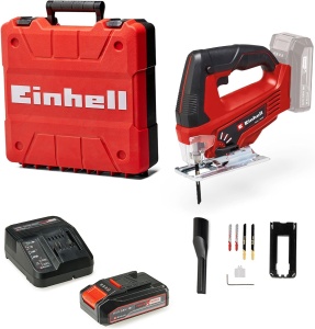 Fierastrau vertical Einhell TC-JS 18 Li 18V Pendelhub 25Ah cu accesorii