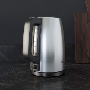 Fierbator AEG Deli 3 K3-1-3ST, 1.7L, Inox, Baza rotativa 360 - Img 3
