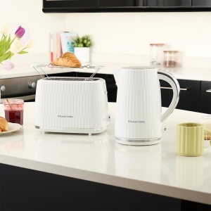 Fierbator de apa Russell Hobbs Eden, 1,7 L, 2400 W, Alb - Img 9