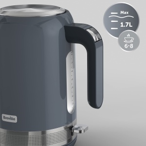 Fierbator electric Breville VKT154 17L 3kW Gri si otel inoxidabil - Img 4