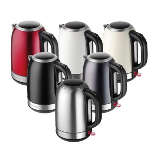 Fierbator electric CONCEPT Hausgeraete RK3240, 1.7L, 2200W, inox argintiunegru - Img 6