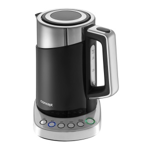 Fierbator electric CONCEPT Hausgerate RK3171, 1.7 l, 2200 W, Negru